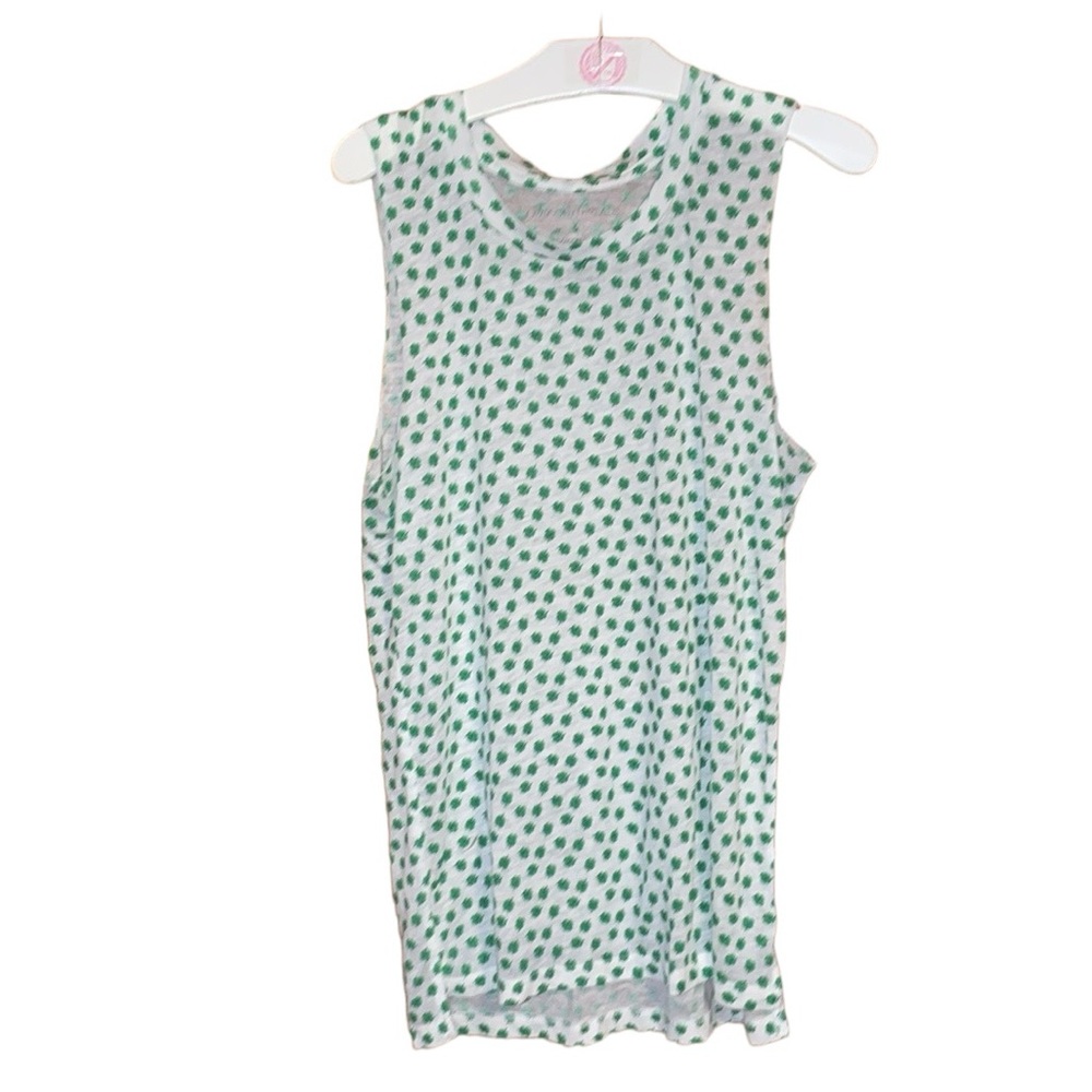 •GRAYSON/THREADS•NWOT 4-LEAF CLOVER ST. PATTY'S DAY MUSCLE TEE TANK TOP  SMALL